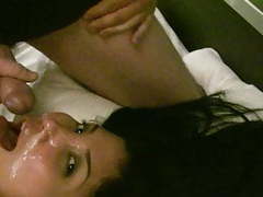ChiliMovies presents: Asian gets a double facial and shows her husband on webcam