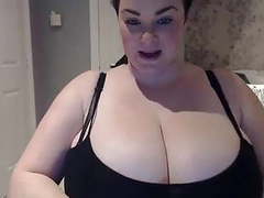 KiloTop presents: A very pretty girl with huge breast  on webcam