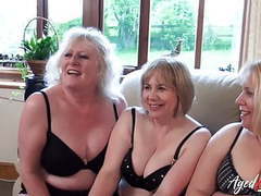 Agedlove three matures and one cock groupsex