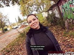 KiloLesbians presents: German chubby housewife milf public pick up erocom date pov