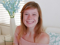Find-Best-Tits.com presents: Cute teen redhead with freckles orgasms during casting pov, Blowjob, Teen, Top Rated, Redhead, POV, HD Videos, Small Tits, Orgasm, Interview, Vibrator, Young, Porn for Women, Freckles, Small Boobs, Teen POV, Redhead POV, Teen Orgasms, Redhead Orgasm, Assh