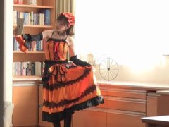 JerkCult presents: Horny solo japanese girl fukada eimi enjoys playing with toys