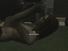 Skyrim - sex with aela (nude)