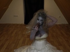 Return of the bride 2020 - halloween contest - deepthroat, BBW, Big Tits, Blonde, Blowjob, Czech, Verified Models