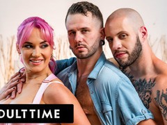Adult time - bisexual studs join big booty babe siri dahl for the best mmf threesome!, Big Ass, Big Dick, Big Tits, Blowjob, Handjob, Pornstar, Reality, Anal, Threesome, Bisexual Male, Pussy Licking
