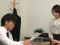 MistTube presents: Narumiya iroha moans while getting dicked by her dirty boss