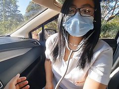 Filipina Nudes presents: Pinay nurse girl fucked in public road inside the car, pinick up si nurse libreng kantot para sa libreng sakay