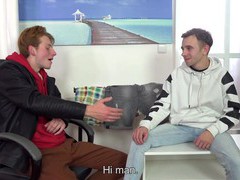 TubeWish presents: Dirty gay dude seduced his straight friend for hardcore anal