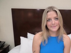 JerkMania presents: This cute 18 yr old spring breaker is making her first porn
