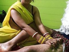 RelaXXX presents: Big boobs indian bahu fucks with her old sasur ji jabardasti everyday after husband  leaves