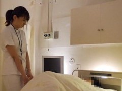 ChiliMoms presents: Lucky patient gets his dick pleasured by a sexy japanese nurse
