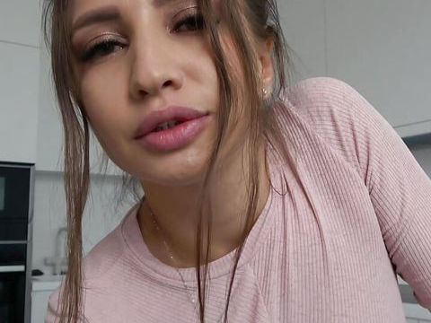 Cute girl hard face and pussy fuck after failing exam! cum on face part 1