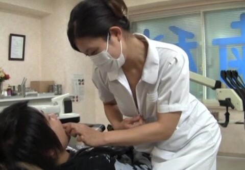 NymphoClips presents: Video of naughty japanese nurse pleasuring her very lucky patient