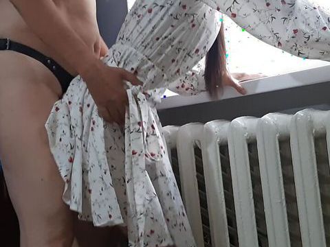 FuckingChickas presents: I get fucked by my neighbor while my girlfriend is at work - lesbian-candys