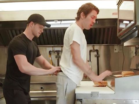 AlphaErotic presents: Finn harding invites chris cool inside the food truck so they can work and play at the same time - men
