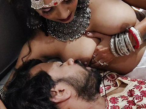 TubeWish presents: First night of a newly married desi beautiful girl with addicted husband