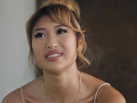 KiloVideos presents: Asian jennie rose strap on fucks newbie masseuse mina luxx