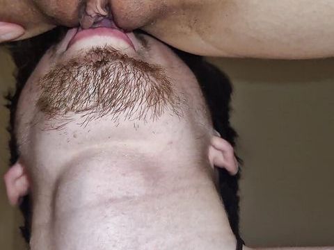 He makes me squirt all over your face!