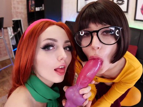 TubeChubby presents: Hardcore lesbian sex with anal toys - purple bitch and sia siberia