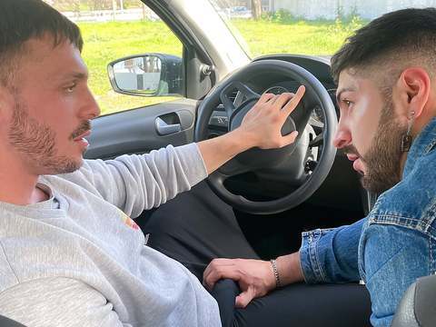 FreeKiloClips presents: Forgetting a phone in a car can be the start of one of the hottest gay stories you'll ever see