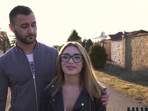 KiloVideos presents: Skinny girlfriend rika fane rides a stranger to pay the rent