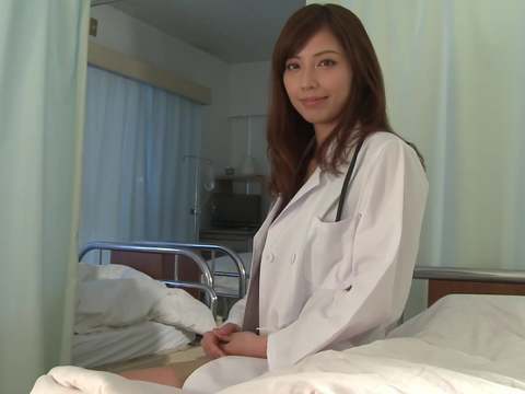 JerkMania presents: Miyuki yokoyama - horny doctor fucks her patients into good health 2