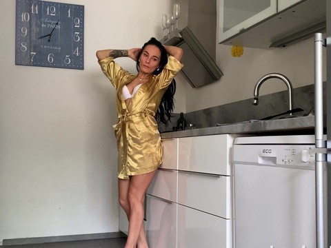 MistTube presents: Naughty czech babe lexi dona drops her panties in the kitchen