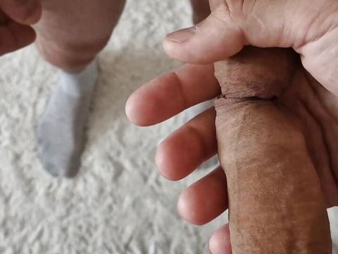 TubeHardcore presents: I lift up a juicy dirty dick, fuck in the ass, pouring cum on big dicks!