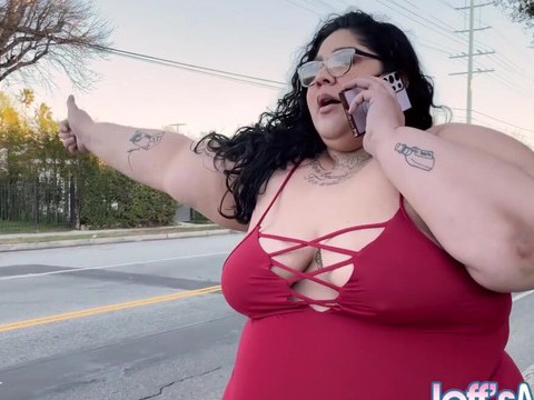 Lingerie Mania presents: Bbw crystal blue would do anything for a ride