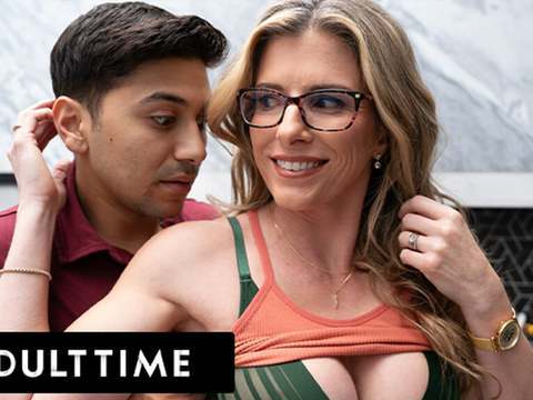 DailyAdult presents: Adult time - 'let me fill his shoes'... max fills steps up to fuck lonely stepmom cory chase!