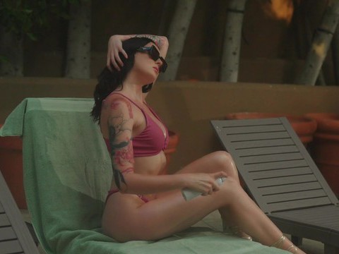 FuckingChickas presents: The pool with charlotte sins