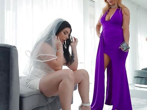 Find-Best-Pussy.com presents: Reality kings - bride keira croft has some lesbian fun with her mother-in-law sedona reign before the wedding