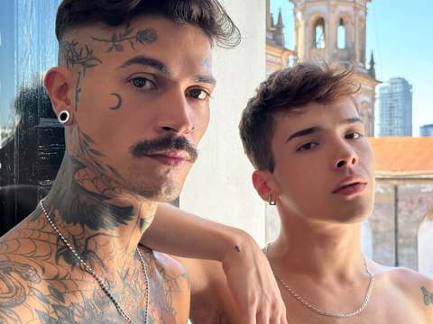 TubeBigCock presents: Argentino twinks love exploring each other's bodies - latin leche