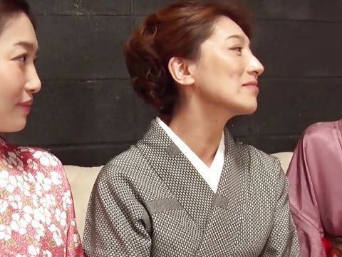 FuckingChickas presents: Japanese traditional kimono orgy with maki hojo and friends