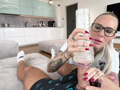 Find-Best-Panties.com presents: Ride therapy for pole fever - raw xxl glasses facial you won't forget