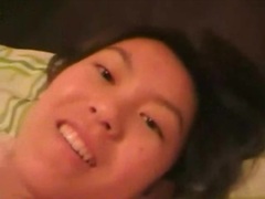 UhBabe presents: Moaning asian filmed with cock in her box