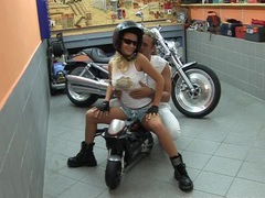FreeKiloPorn presents: Motorbike teen samantha gets big tits fucked