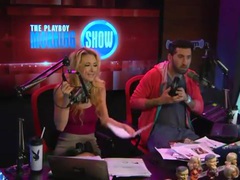 KiloVideos presents: Babes on radio show get increasingly naked