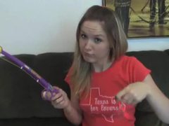 MistTube presents: Young babe uses fingers on delicate pussy