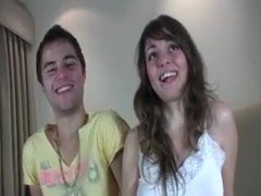 FreeKiloClips presents: Young couple makes a professional porn scene