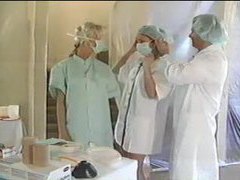 TubeBigCock presents: Fisting and munching box in surgery suite